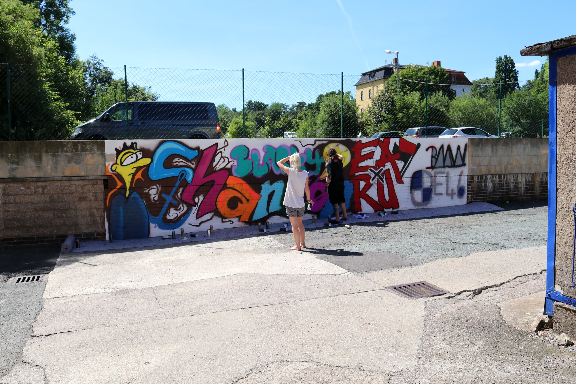 Gothaer Jugendwerkstatt - Grafitti Projekt 07