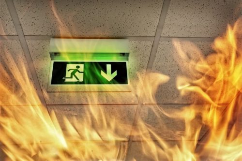 fire-in-the-building-emergency-exit