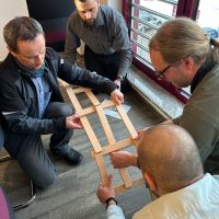 Bau einer Leonardobrücke als Teambuildingübung