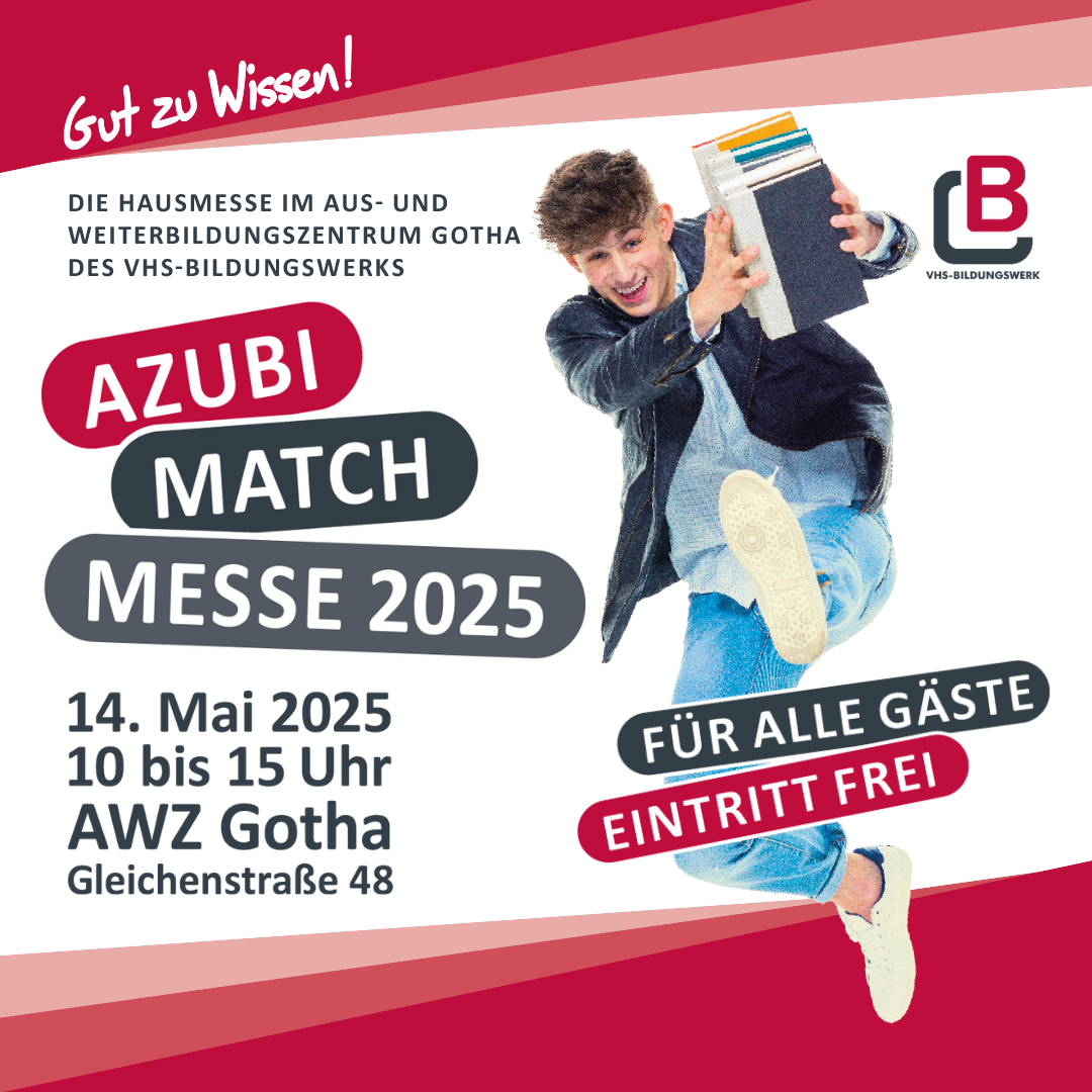 AZUBI-MATCH-MESSE 2025 – Dein Sprungbrett in die Zukunft!