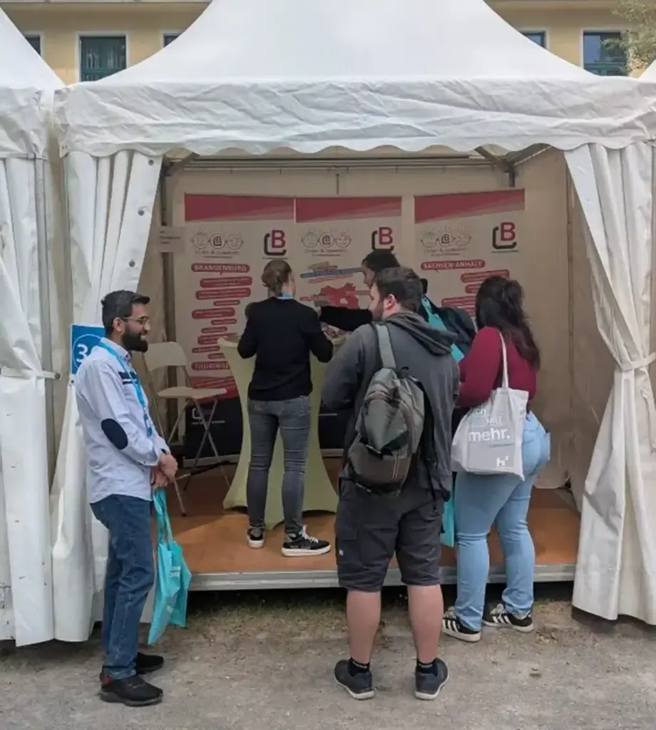 Firmenkontaktmesse HS Stendal VHSBW Stand