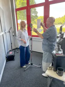Radioaufnahme Julia Burger