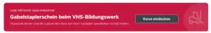 Staplerschein Kurse entdecken