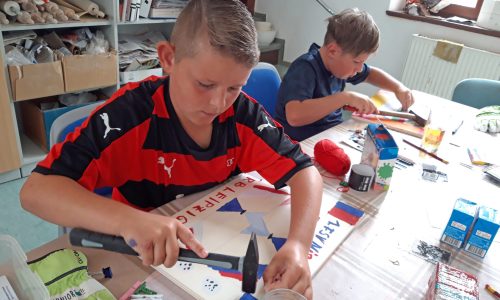 Kinder entdecken ihre Talente - Workshop am VHS-BILDUNGSWERK in Bernburg